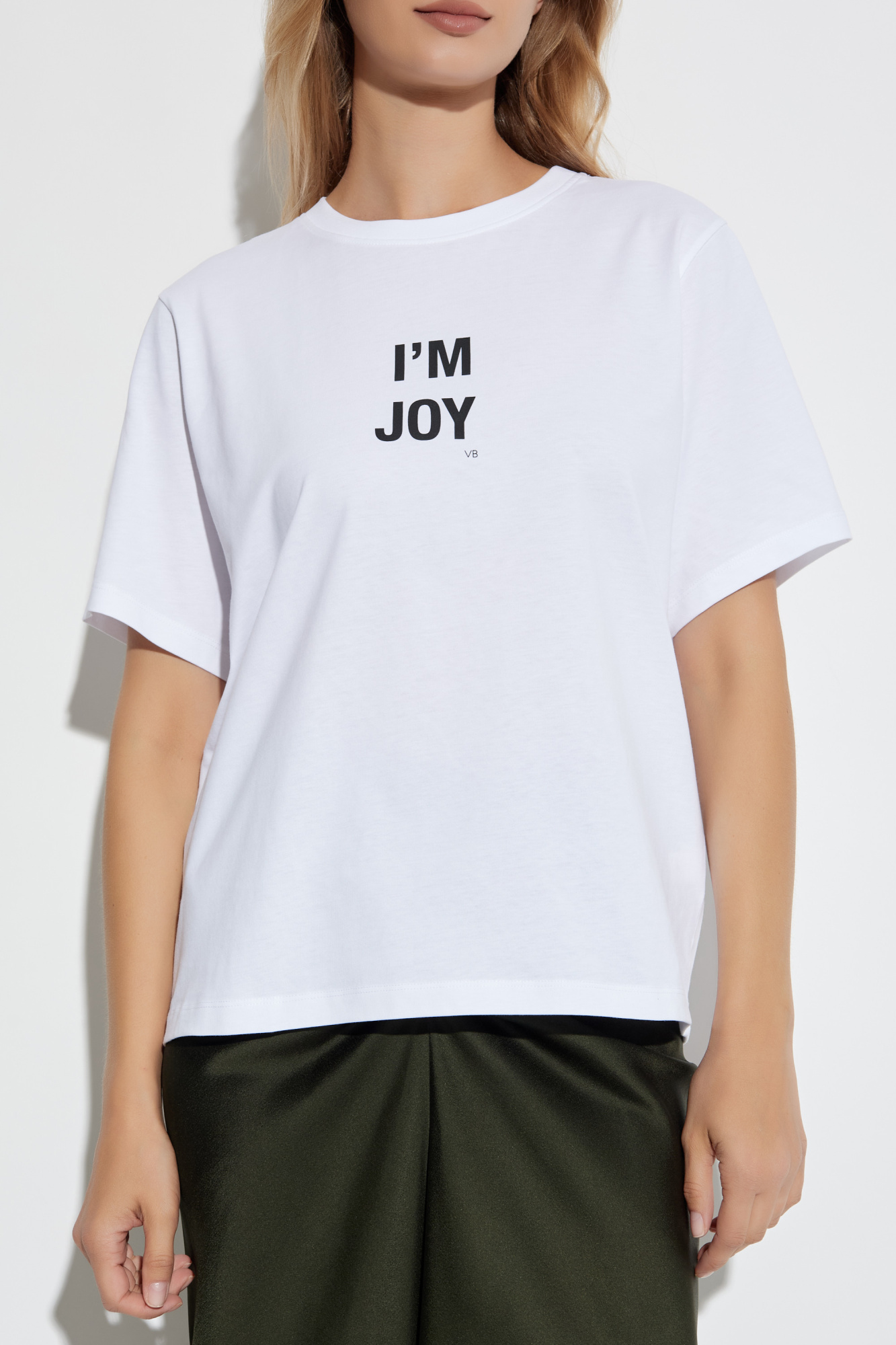 Victoria Beckham T-shirt with print | Women's Clothing | Vitkac